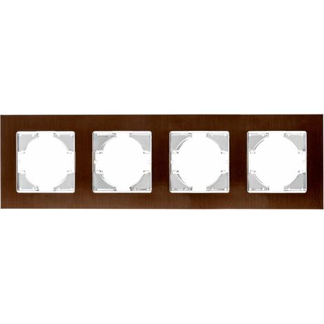 Marco Generic aluminum frame aluminio 8x8 cm marrón
