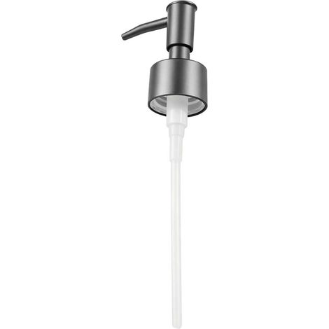 kielle - Pompa di ricambio per dispenser di sapone, gun grey 90403297