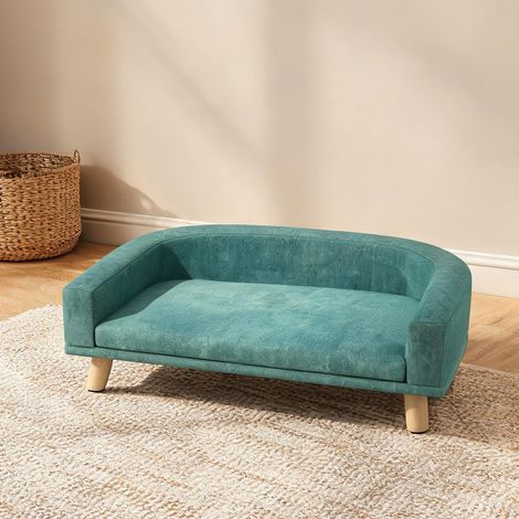 Couchage pour chien grün en polyester MDF 98 x 67 x 25 cm (1/5)