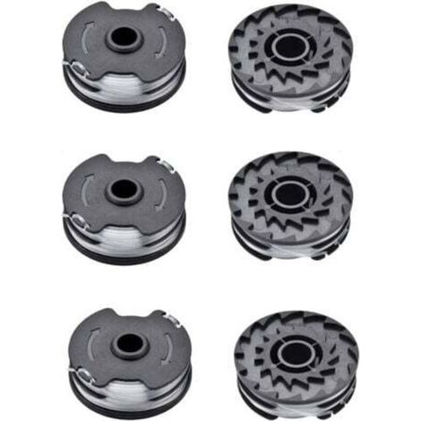 Line spool for Parkside PRTA 20-Li A1 / B2 / C3 Replacement line spools for LIDL Parkside PRTA 20-Li A1 / B2 / C3, PRT 300 A1, PRT 550 A1 / A3 cordless brushcutters (6 pieces) (1/4)