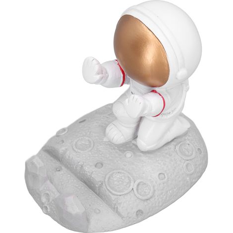 Handyhalterung in Astronautenform, exquisit, schön, umweltfreundlich, Halterung, Ornament, goldener Astronaut, zum Drücken (1/5)
