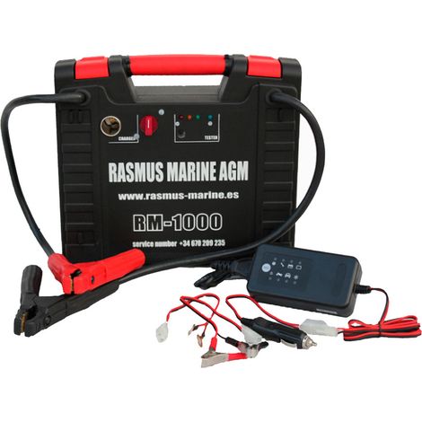 Arrancador Rasmus Marine AGM PFP1000 - 12V