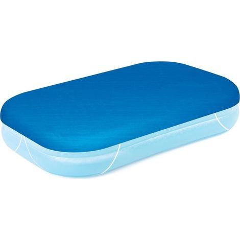 Bâche ajustée pour piscine gonflable rectangulaire 262 x 175 cm (Dimensions de la bâche : 295 x 220 cm) — Emballage sous sachet