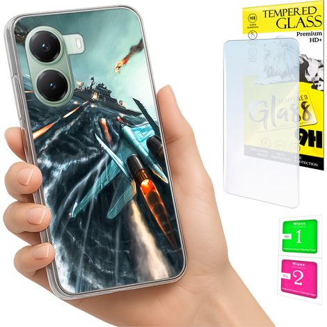 Custodia per Xiaomi Poco X7 Pro 5G con cover fotografica e vetro temperato 9H. (1/5)