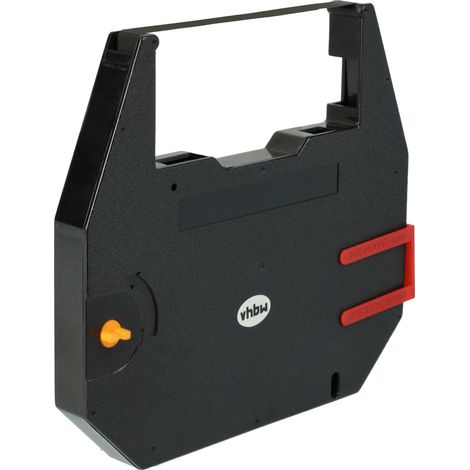 vhbw Ribbon Cartridge compatible with Kardex Remstar AX 210, AX 260, AX 220 Dot Matrix, Receipt Printer - Carbon Band, Black Ink Ribbon