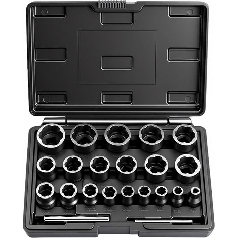 Lot de 22 extracteurs de vis à gauche - Jeu d'extracteurs de vis (1/5)