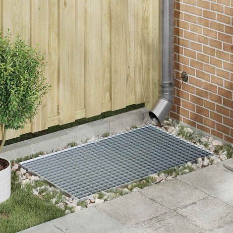 Gitter Silber 30 x 30 x 2 cm Feuerverzinkter Stahl (1/5)