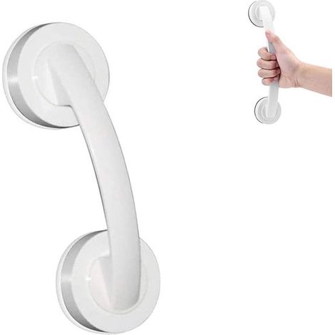 Kleiner Griff mit Saugnapf Duschhalterung ohne Bohren Haltegriff für die Badezimmerwand für Dusche und WC Sicherheitsgriff Feuchtigkeitsbeständig (1/5)