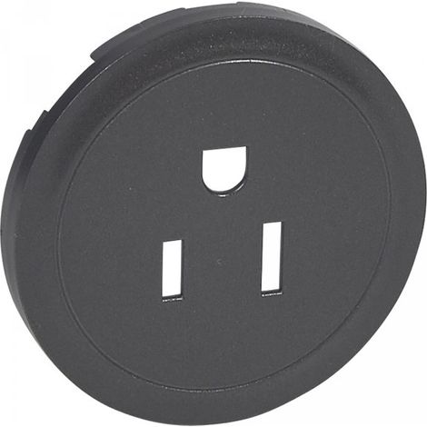 Legrand 067967 Céliane Graphite US 2P+T copripresa