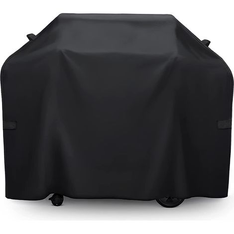 BRAVIX Housse de protection pour barbecue à gaz, bâche de protection pour barbecue, imperméable au vent, aux UV, à l'eau, à la poussière, à la neige (147x61x122cm) (1/4)