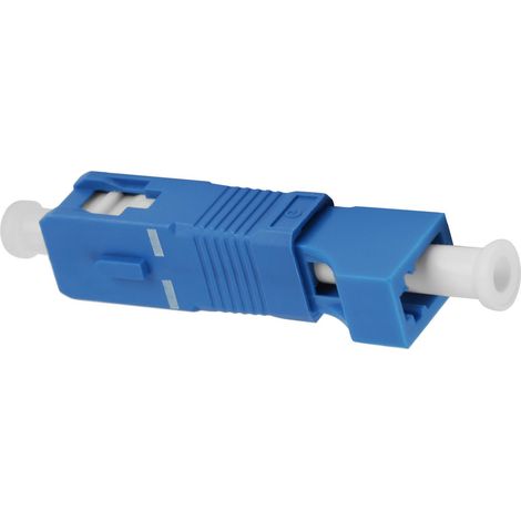 Hybrid-Optik-Konverteradapter SC-Stecker auf LC-Buchse (Single Mode) (1/5)