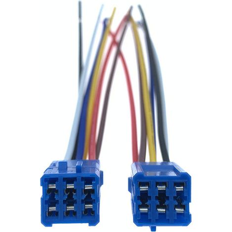 Compatible avec la prise de feu arrière Changan New Leopard et la prise de feu arrière des camions Xingbao MINI Crossover King de 2e génération (cabine simple et double) -- JB2240-6P