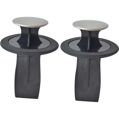 2pcs Waste Disposal Sink Strainer Waste Disposal Kitchen Sink Strainer Stopper Drain Protector Sink Plug 84-86mm Sink Sealing Disposal Kit (1/4)
