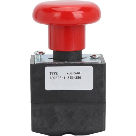 Interruttore di arresto di emergenza, affidabile, stabile, con risposta rapida, DC80V per impilatore elettrico, carrello elevatore, transpallet (250A).