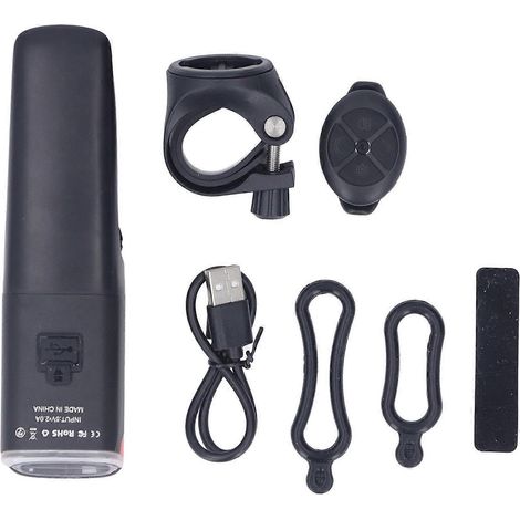Fahrrad-Frontscheinwerfer 1000lm Fernbedienung USB LED-Sicherheits-Frontlicht für Rennrad, Mountainbike und Nacht