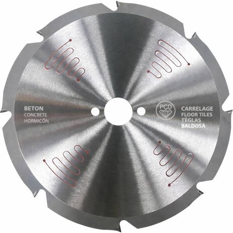 Lame de Scie Circulaire Diamant D. 230 x Al. 30 x ép. 2.2/1.6 mm x Z15 TP - Pour Muli-Matériaux - Diamwood
