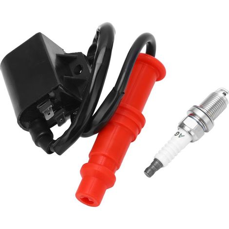 ATV-Zündspule 3089239, Ersatzzündspule mit Zündkerze für Polaris Ranger 400 500 (1/5)