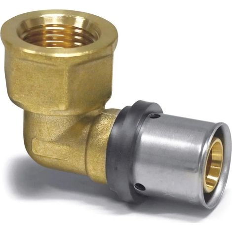 Pressfitting angolo di transizione 20 x 2 - 1/2" IG (1/4)