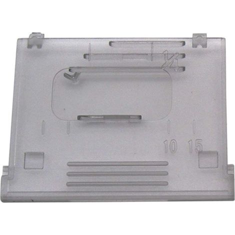 1 - Plaque de couvercle de bobine - Pièce de rechange XF2404001 - Compatible Brother et Simplicity - Pour machines à coudre domestiques - Noir - 5x3cm (1/2)