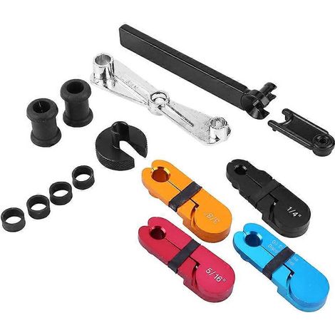 Kit de 8 outils pour déconnexion de conduites de refroidisseur d'huile de transmission et de carburant automobile, filtres de réservoir