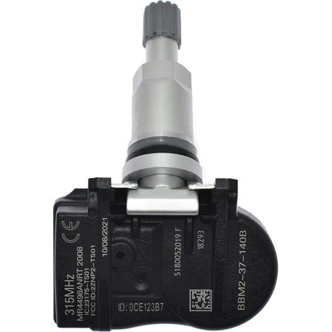 Le capteur de surveillance de la pression des pneus BBM2-37-140B est compatible avec les modèles Mazda 2/3/5/6/CX-7/CX-9/MX-5 Miata, avec un temps de réponse en fréquence de 315 MHz/433 MHz. (1/3)