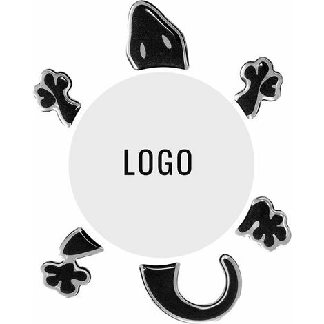 Adesivo Decorativo Logo Fun Geco (1/3)