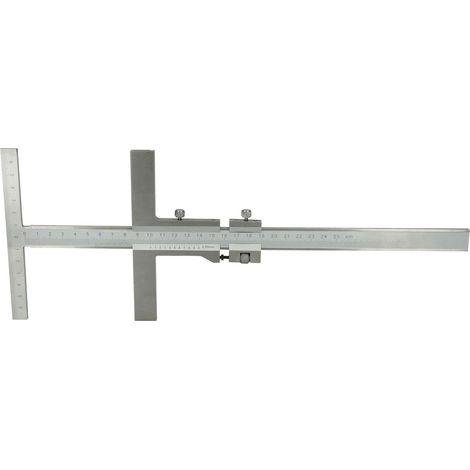 KS TOOLS Calibrador de altura 0 - 500 mm 625 mm - 300.1564 (1/2)