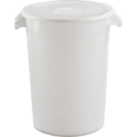 Barreño Contenedor Industrial 100 L Blanco