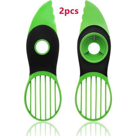 3-in-1 Peeler - Universal - Green - Stainless Steel Blades - Ergonomic - Dishwasher Safe (1/4)
