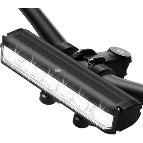 Éclairage vélo LED 1400 lumens - Rechargeable par USB avec batterie 4000 mAh - Étanche IPX5 (1/5)
