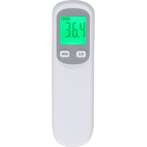 Thermomètre infrarouge sans contact, pistolet numérique à écran LCD, mesure précise, 2 modes, usage domestique et professionnel (1/5)