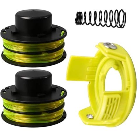 Bobine de fil de rechange pour débroussailleuse Ryobi RAC118 RLT3525S 1,2 mm 8,4 m (2 bobines + 1 capuchon) (1/5)