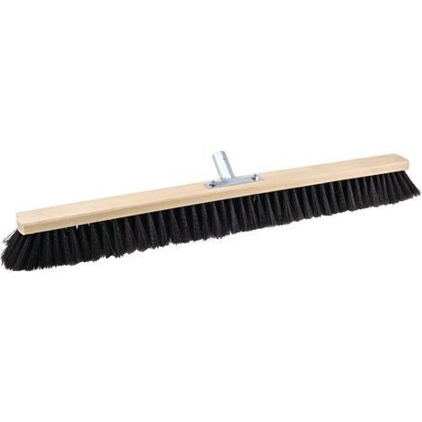 Balai à poussière 800 mm – Fines soies synthétiques en PET – Support métal Ø 24 mm – Pour sols lisses et saletés fines – Trizeratop (1/2)