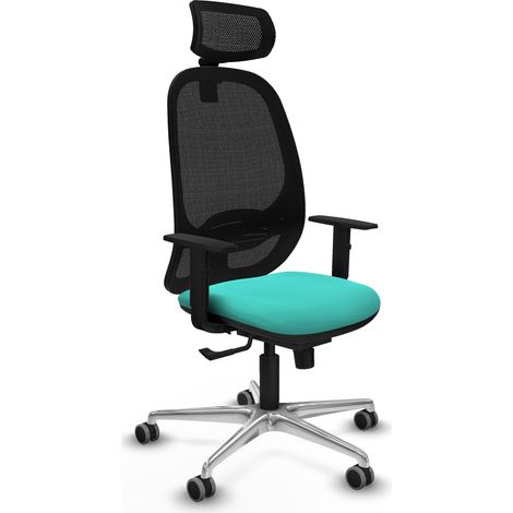 Silla de oficina piqueras y crespo Cilanco negro ergonómica (1/2)