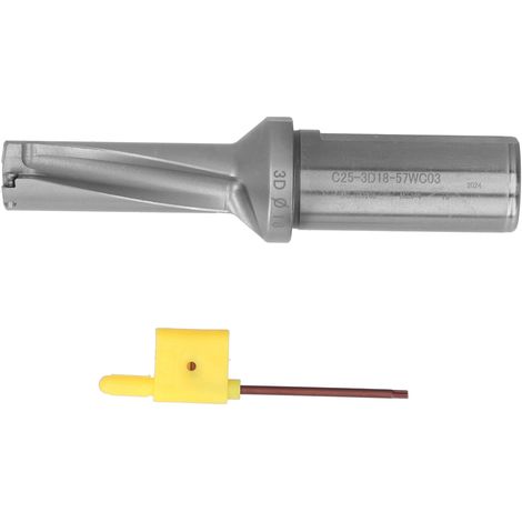 Support de tige de perçage en U pour CNC, matériel de perçage rapide au jet d'eau C25‑3D18‑57WC03 (1/5)