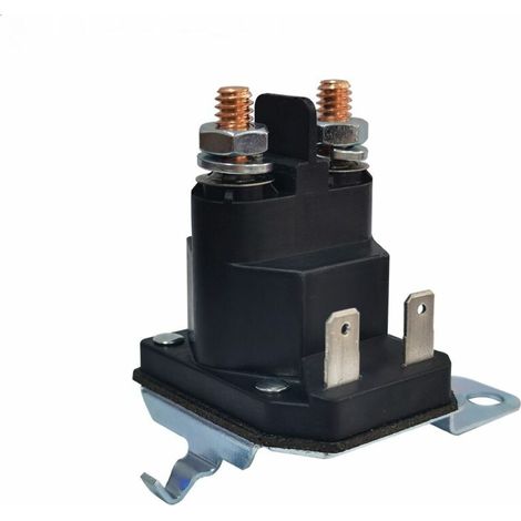 Relais de solénoïde de démarreur 12V pour GGP 762-1261-211-51 relais de démarreur de tondeuse à gazon, tondeuse à gazon motoneige chariot de golf tracteur de pelouse (1/4)