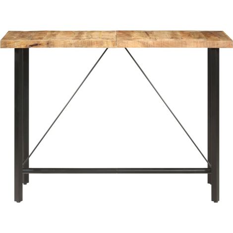 Maison Exclusive - Tavolo da Bar 150x70x107 cm in Legno Ruvido di Mango