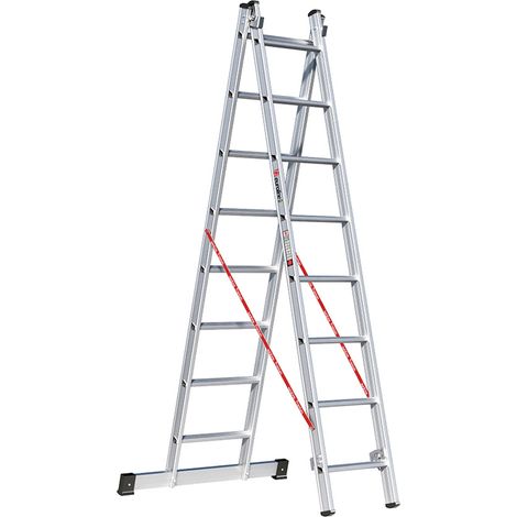 Euroline Premium 306 Mehrzweckleiter 2x8 Sprossen (1/4)