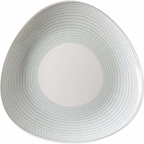 Assiette triangulaire verte 260 mm - Finedine (1/5)