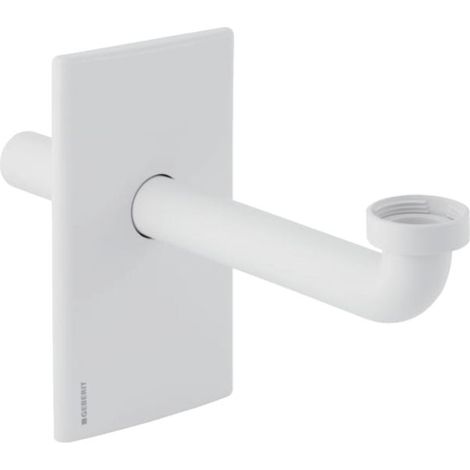 Geberit - Kit de finition de lavabo avec un piège à odeurs sous le plâtre, chrome 115.416.21.1 (1/4)