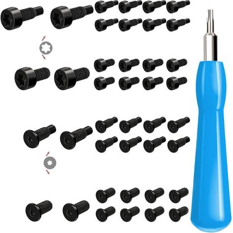 Türklingelschraubendreher Doppeltorx T6 T15 40 Schrauben (1/5)