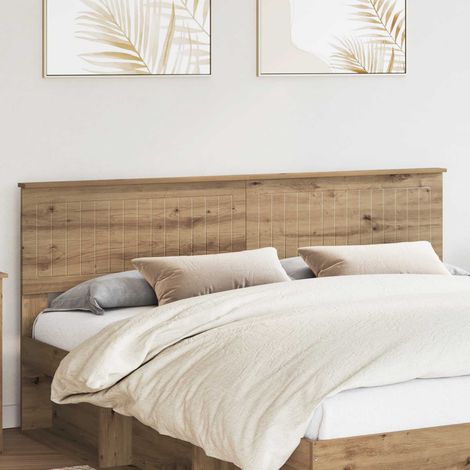 Headboard Artisan Oak Engineered wood vidaXL