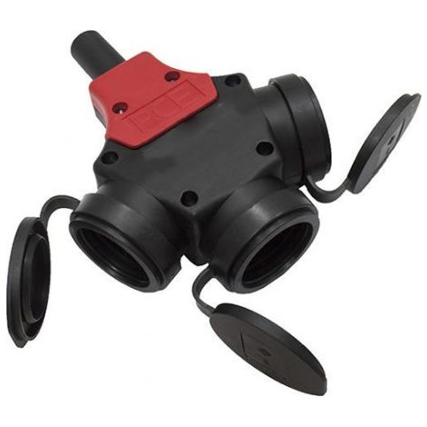 TAURUS2 Dreifach-Splitter mit Stift und Stecker IP54