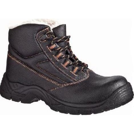 Power Safe Sicherheits-Winterstiefel Olaf Größe: 44, S3, schwarz-orange