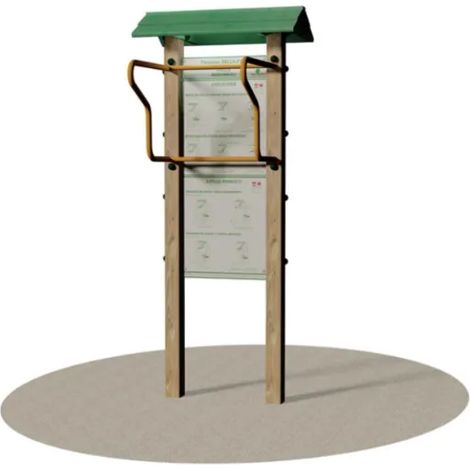 Stabilità della spalla 3005 Giochipark legno acciaio zincato outdoor 25-75 anni