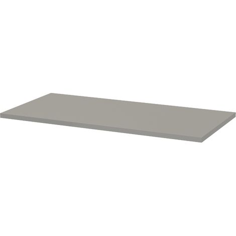 Nuie Satin Grey 800mm x 390mm Laminate Worktop - MWT280 (1/2)