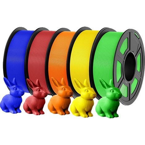 Filamento per stampante 3D, PETG 5,5 kg, eccellente adesione tra gli strati, PETG MIX2 5,5 kg (1/2)
