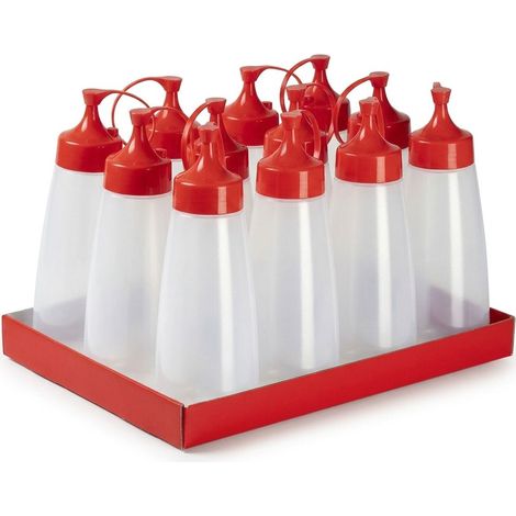 Set 12 Bottiglie Dosatori TEXAS 500 ml Hemax Assortito (1/4)