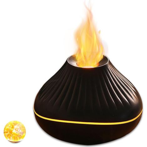 Humidificateur d'air pour chambre à coucher, évaporateur à vapeur froide, noir (1/5)