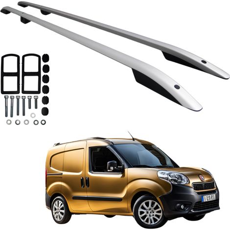 Barre portatutto FIAT DOBLO CORTE DAL 2010 AL 2022 Alluminio Resistente (1/5)